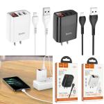 Power Charger Hoco C86 LED display iPhone Cable - ឆ្នាំងសាក ហូកូ C86 រុនសាក 2 មានអេក្រង់អំពែមានខ្សែ iPhone