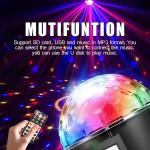 LED Club Crystal Magic Ball Light - អំពូលបា 9 ពណិ៍