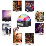 LED Club Crystal Magic Ball Light - អំពូលបា 9 ពណិ៍