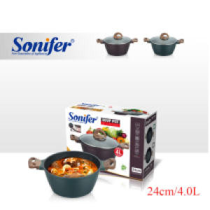 Sonifer soup pan SF-1110 24CM/4.0L - ឆ្នាំងស៊ុប SF-1110 24CM/4.0L