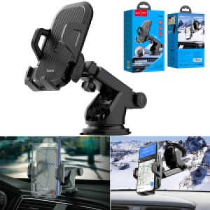 Holder Car Hoco CA76 one-touch center - ជើងចាប់ទូរសព្ទ័ ជាប់កញ្ចក់ឡាន ហូកូ​ CA76