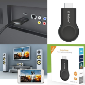 HDMI Wireless MMirascreen E8 2.4GFullHD - ដុំបង្ហាញរូបភាពឥតខ្សែរ MiraScreen E8 FullHD