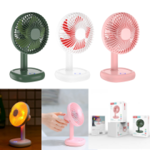 Fan Mini Rechargeable XO MF58 LED - កង្ហារតូច សាកថ្ម XO MF58 LED