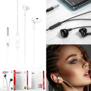 Earphone Wire 3.5mm XO EP39 music - កាសខ្សែស៊កត្រជៀក អ៊ិចអូ EP39 តន្ត្រី