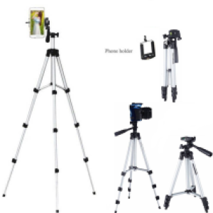 Holder Stand Tripod 3110+Clipper - ជើងត្រៃផត 3110 មានក្រចាប់