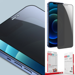 Screen Protector XO FC3 anti-spy iPhone 12Pro Max - កញ្ចក់ពេញការពារលួចមើល XO FC3 iPhone 12ProMax