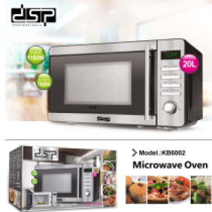 Microwave oven DSP KB-6002 20L - ម៉ាស៊ីនម៉ាយក្រូវ៉េវអូវិន​ DSP KB-6002 20L