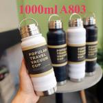 Vacuum cup travel A803 1000ml - ដបទឹករក្សាកំដៅនិងត្រជាក់​ A803 1000ml