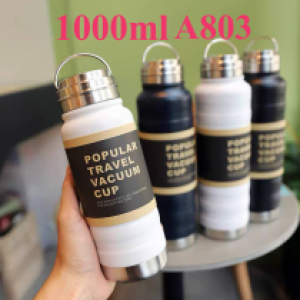 Vacuum cup travel A803 1000ml - ដបទឹករក្សាកំដៅនិងត្រជាក់​ A803 1000ml