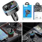 Car Bluetooth FM transmitter hoco E62 Fast PD20W+QC3.0 - ប្លូធូឡាន FM បញ្ជូនសំលេង ហូកូ E62 Fast PD20W+QC3.0