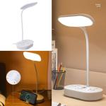 Desk Lamp LED 3Socket 2USB DLL02 - អំពូលដាក់លើតុ មានឌុយភ្លើង3និង2USB DLL01