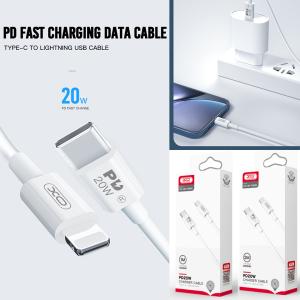Cable Charger PD20W XO NB-Q189 1M - ខ្សែសាកក្រណាត់ XO NB-Q189A PD 20វ៉ាត់ 1ម៉ែត
