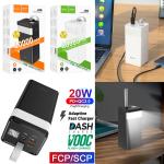 Power Bank 40000mAh 22.5W hoco J86 Full LED Light - ថ្មជំនួយ hoco J86 LED 4000០ មីលីអំពែពេញ មានអំពូល