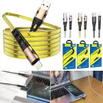 Cable Charger hoco U105 iPhone Treasure jelly - ខ្សែសាក ហូកូ U105 ជ័រទន់ ក្បាល iPhone