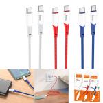 Cable Charger hoco X70(Type-C To Type-C) 1m - ខ្សែសាកជ័រទន់ ហូកូ​ X70(Type-C To Type-C)1ម៉ែត