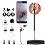Endoscope Camera 3in1(USB/Micro/TypeC)5.5mm 2M - កាមេរ៉ា ខ្សែ​ 3in1 (USB,Micro,TypeC)5.5mm 2M