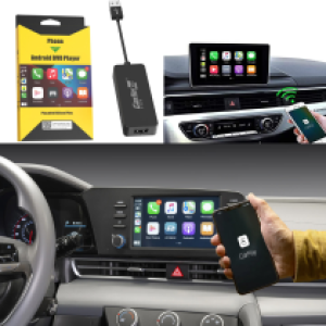 Wired CarPlay Dongle CarlinKit(Android Auto/Apple CarPlay) - ដុំបង្ហាញរូបភាពឥតខ្សែរ (Android Auto/Apple CarPlay)