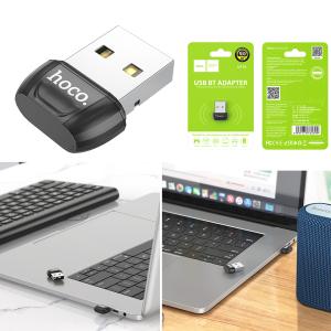 USB Bluetooth Adapter hoco UA18 USB - ដុំ USB ប៊្លូធូស hoco UA18 USB