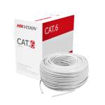 Cable network CAT6 Hikvision White roll 305m - ខ្សែអ៊ីនធ័រណេត ហ៊ិកវីស៊ីន ពណ៍ស 305ម៉ែត