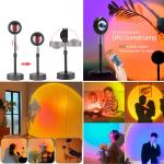 Projector Laser Lamp Sunset - អំពូល ភ្លើងឡេស័ររាត្រី ថ្ងៃលិច