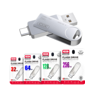 Flash OTG TypeC/USB 3.0 XO DK03 32GB - ផ្លាស់​ OTG TypeC/USB 3.0 អ៊ិចអូ DK03 ទំហំ 32ជី