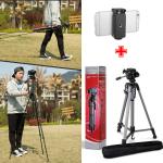 Holder Stand Tripod T-3520 1.4m+Clipper - ជើងត្រៃផត T-3520 កំពស់ 1.4ម មានក្រចាប់