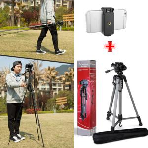 Holder Stand Tripod NP-3520 1.4m+Clipper - ជើងត្រៃផត NP-3520 កំពស់ 1.4ម មានក្រចាប់