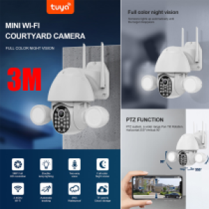 Camera Bullet  360° Wifi 3M SECTEC ST-967-3M Tuya - កាមេរ៉ាសុវត្ថិភាព 360 SECTEC ST-967-3M