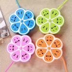 Power Strip Flower 8Socket 4USB 2.8M - ព្រីភ្លើង លេខ Flower 8រុន+4រុនសាកថ្ម 2.8ម៉ែត