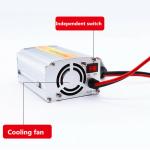 Inverter Car Cigarette DC-12V to AC-220V 200W - ដុំបំឡែងភ្លើង DC-12V ទៅ AC-220V 200វ៉ាត់
