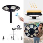 Solar Lamp all side street light UFO8-32 LED 2000W+Remote - អំពូលហ្វាសឡាបំភ្លឺផ្លូវ ម៉ូល UFO8-32 LED 2000W មានតេឡេ