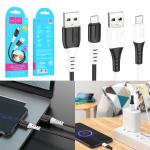 Cable Charger silicone hoco X82 Micro 1m - ខ្សែសាក silicone ហូកូ​ X82 Micro 1ម៉ែត