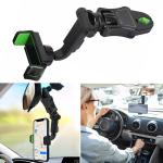 Holder Car Clip on Rearview mirror 21A107 - ជើងចាប់ទូរសព្ទ័ គាបកញ្ចក់មើលក្រោយឡាន 21A107