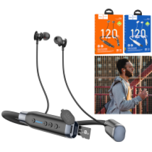 Earphone Bluetooth Neckband hoco ES62 Pretty - កាសប្ល៊ូធូសសងខាង ហូកូ ES62 Pretty neck-hang