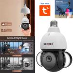 Camera Light Bulb 360° Wifi 3M SECTEC ST-426E-3MTY Tuya - កាមេរ៉ាវ៉ាយហ្វាយ360 ប្រើឌុយអំពូល SECTEC ST-426E-3MTY