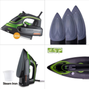 Steam Iron DSP 2000W KD-1004 - ឆ្នាំងអ៊ុតចំហាតទឹក  DSP 2000W KD-1004