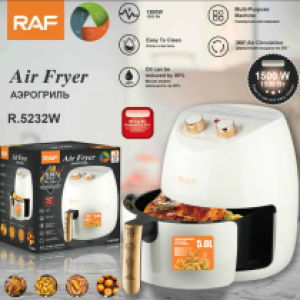 Air fryer 5.0L 1500W RAF R.5232 - ម៉ាស៊ីនបំពងស្ងួត 5.0L 1500W RAF R.5232