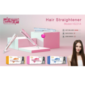 Hair straightener DSP model: 10221 - ម៉ាស៊ីនកៀបសក់ DSP model: 10221