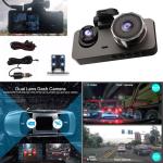 Camera Car 3in1(Font+Inside+Back Camera) A2 - កាមេរ៉ាឡាន A2 មានកាមេរ៉ាមុខ ក្នុងឡាននិង ក្រោយ