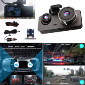 Camera Car 3in1(Font+Inside+Back Camera) A2 - កាមេរ៉ាឡាន A2 មានកាមេរ៉ាមុខ ក្នុងឡាននិង ក្រោយ