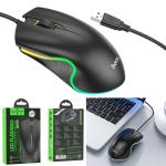 Mouse Wired hoco GM19 Enjoy gaming luminous - ម៉ៅខ្សែរ hoco GM19 Enjoy gaming luminous