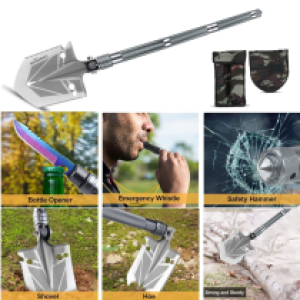Shovel Military Folding 6in1 63cm - ប៉ែល មុខងារច្រើន 6in1 ប្រវែង 63cm