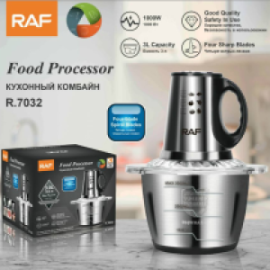 Food processor RAF R-7032 3.0L - ម៉ាស៊ីនកិនសាច់ RAF R-7032 3.0L