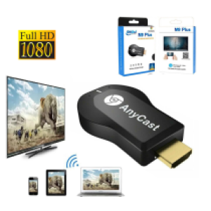 HDMI Wireless Mirascreen Anycast M9 Plus - ដុំបង្ហាញរូបភាពឥតខ្សែរ Mira Anycast M9 Plus