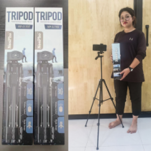 Holder Stand Tripod NeePho NP-3170s 1.1M+Remote - ជើងត្រៃផត NeePho NP-3170s មាន តេឡេ កំពស់ 1.1ម