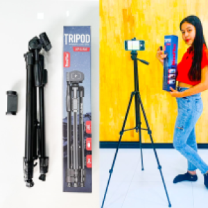 Holder Stand Tripod NeePho NP-3180s 1.36m+Remote - ជើងត្រៃផត NeePho NP-3180s កំពស់1.36ម មានតេឡេ