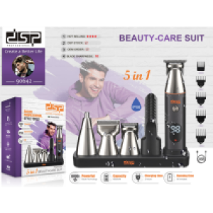DSP hair clipper Model-90642 5in1 - ឧបករណ័កាត់សក់ឈុត Model-90642 5in1