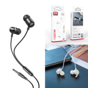Earphone Wire 3.5mm XO EP64 van tone - កាសខ្សែ XO EP64 van tone ឌុយមូល