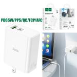 Power Charger Hoco C113 PD65W/PPS/QC/FCP/AFC - ឆ្នាំងសាក ខ្វីកឆាច ហូកូ C113 PD65W/PPS/QC/FCP/AFC