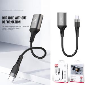 Converter TypeC to USB XO NB201 OTG - ឌុយបំឡែង OTG XO NB201 Type C ទៅ USB